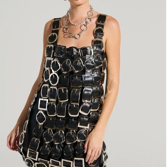 AKIRA Dresses & Skirts - Buckle Dress. Paired with boots & wore to the Cowboy Carter Concert